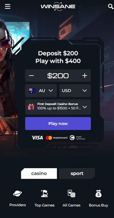 Winsane Casino